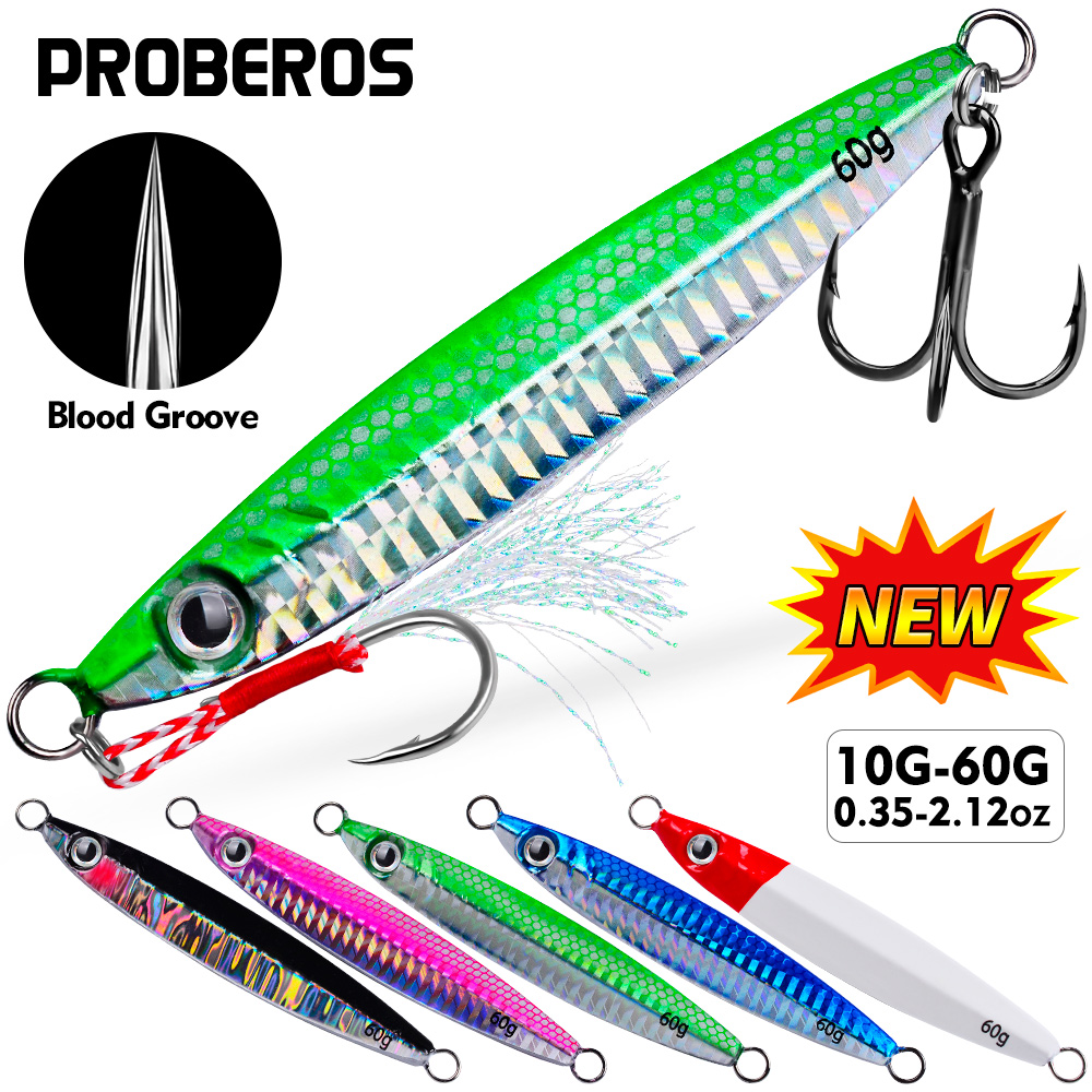 Proberos 1 Buah Sendok Jig Log - Fishing Lure Spoon ulasan dan harga