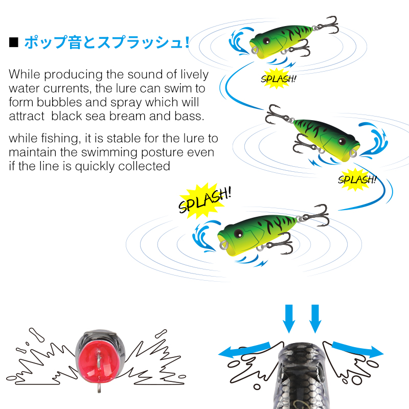 Tsuroya Umpan Pancing Anjing A - Fishing Lure Popper ulasan dan harga